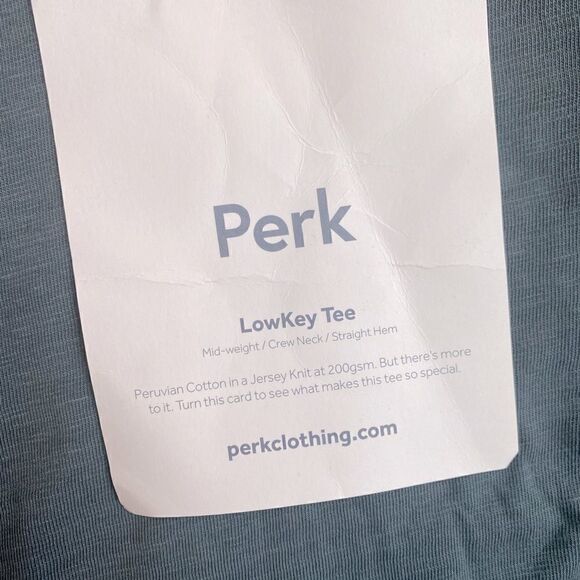 Perk Low Key Pocket Tee Sz XL NWT - Picture 9 of 10